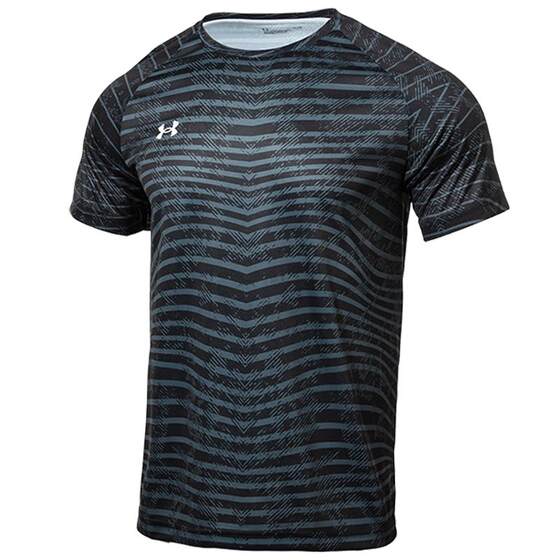 
UA Under Armor quick-drying short-sleeved men's authentic summer breathable fitness wear sports training tops quick-drying T-shirt