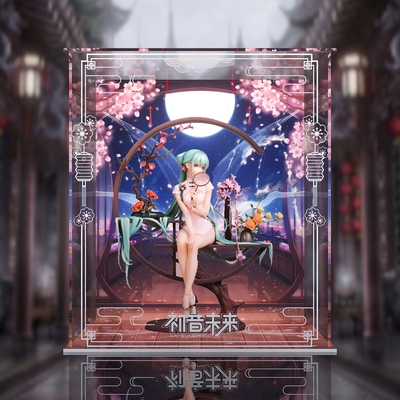 taobao agent 【Move】MyETHOS Miku Future Cheongsam Shaohua Ordinary Structural Dust Dust Display Box
