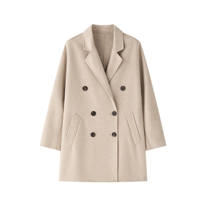 
TEASELINFINITY ALXA process upgrade 14.5 micron 101801 short pure cashmere coat