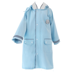 Full body children's raincoat with school bag for primary school students