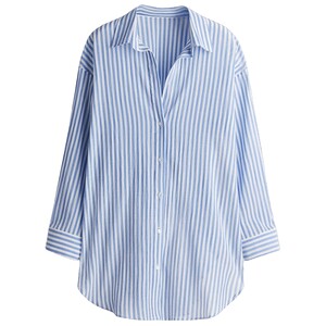 
HM summer women's cotton long shirt 1225768