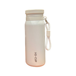 Simple thermos cup, large capacity, portable tea cup for boys