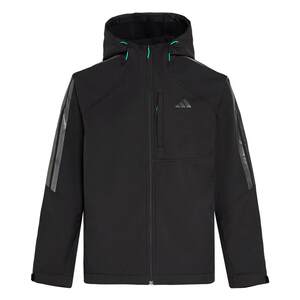 
Water repellent warm soft shell casual hooded jacket men's new adidas Adidas light sports