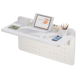 Bed desk student foldable storage table