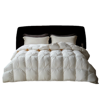 Authentic down quilt 95 white goose down winter quilt spring and autumn quilt four seasons quilt core thickened warm and lockable goose down wedding quilt