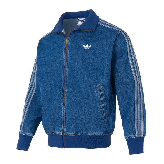 
Adidas Adidas Clover 2026 Spring New Men's Retro Denim Loose Casual Jacket KD1517