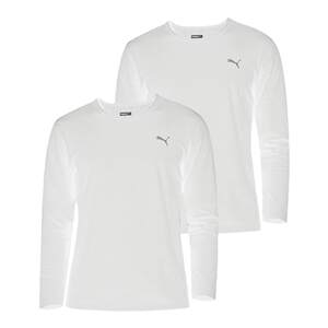 
PUMA Puma men's long-sleeved round neck pure cotton soft T-shirt inner base with shirt high-end men's clothing 2 pieces