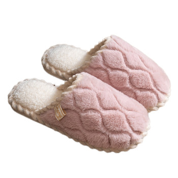 Anti-slip buy one get one free cotton slippers for entertaining guests at home