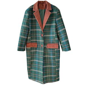 
Nizi coat 2026 new autumn and winter high-end design long knee-length loose woolen coat for women
