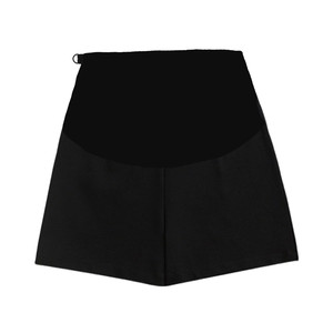 Pregnant women's suit shorts leggings spring and summer thin outer wear summer stretch elastic hot pants that do not tighten the belly and support the abdomen during pregnancy