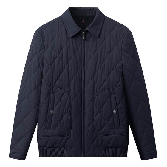 
[Wool Filling] Montagut Men's Cotton Clothes 25 Winter Lapel Quilted Jacket Warm Cotton Clothes Diamond Jacket J