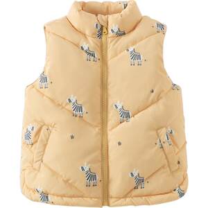 
David Bella children's quilted vest, warm boy's winter vest, baby boy's new waterproof waistcoat top