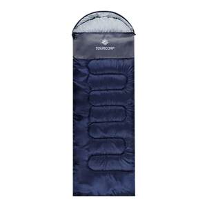 Envelope sleeping bag with hat, adult winter thickened cold and warmth in office car, nap outdoor camping portable sleeping bag
