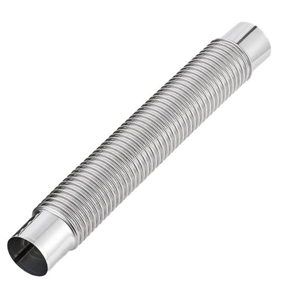 304 stainless steel tobacco pipe extended gas water heater exhaust pipe diameter 6cm thickened strong exhaust element flue flue force