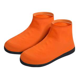 
Rain boot cover waterproof and anti-slip shoe cover men and women water shoes rainproof and thickened wear-resistant rain boots outside latex rain boots