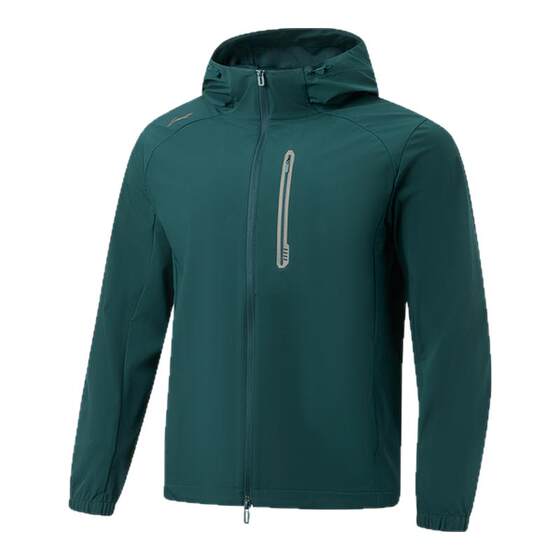 
Li Ning jacket men's new spring fitness running long-sleeved top hooded jacket windproof clothing woven sports windbreaker