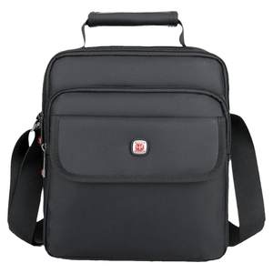 Swiss Army Knife Handbag Shoulder Bag Men's Body Bags Business Leisure Class Bag A4 File Pack 14 -inch Computer Bag