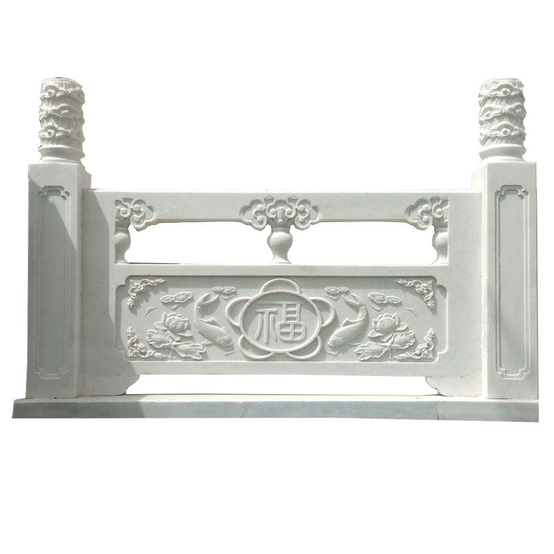 Stone Carving Railing | Marble Guardrail Park Decoration