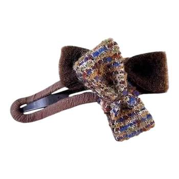 Bow-knot duckbill clip, high-end hair clip, scented hair accessory