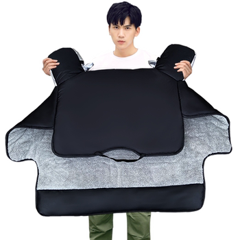 Add velvet thickened anti -cold -blocked leg artifact battery motorcycle
