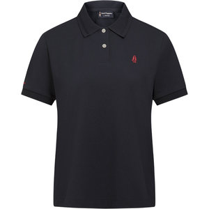 
[Lightly Breathable Pique] Hush Puppies 2026 Summer New Style Shoulder Casual Short Sleeve T-Shirt Women's POLO Shirt