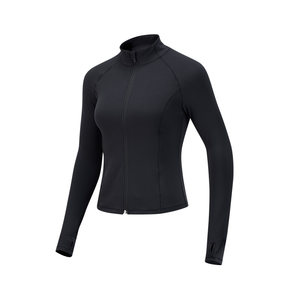 
Decathlon Nuonuo family fishbone jacket women's slim sports fitness wear yoga jacket 377073RFY3