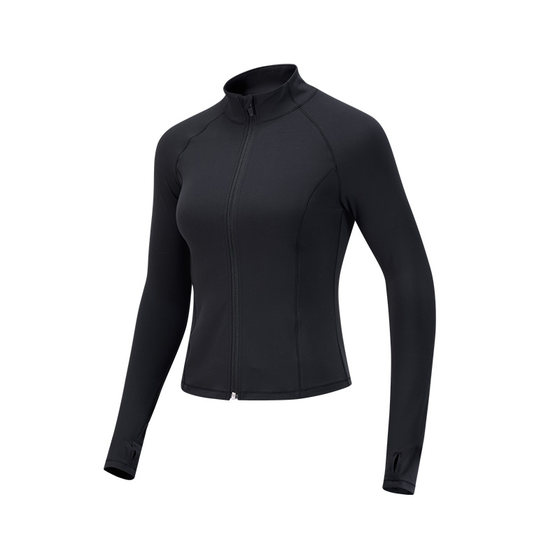 
Decathlon Nuonuo family fishbone jacket women's slim sports fitness wear yoga jacket 377073RFY3