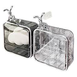 BSD punch-free soap box soap box storage rack