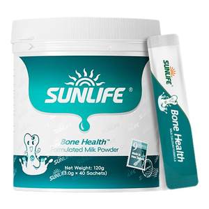 Life Sunshine Bone Health Le Children's Calcium Vitamin D Imported Milk Calcium Growth Milk Powder Middle-aged and Elderly Bone Nutrition