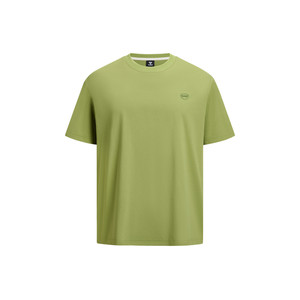 
HUMMEL men's short-sleeved T-shirt summer round neck simple versatile breathable casual sports T-shirt