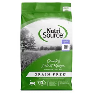 
Home Cat Sauce Nutrisource Selected Grain-Free Fresh Meat Whole Cat Food Imported from the United States, Beautiful Hair High-Protein Cat Main Food