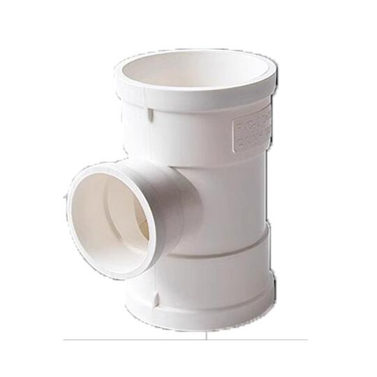 وصلة تفرع أنبوب تصريف PVC - 110 مم - موصل تصريف بلاستيكي