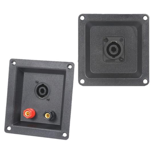 オーディオ端子台 - ステージスピーカー入力 - 赤＆黒