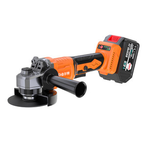 
Brushless lithium battery angle grinder rechargeable polisher high power cutting machine grinder electric grinder