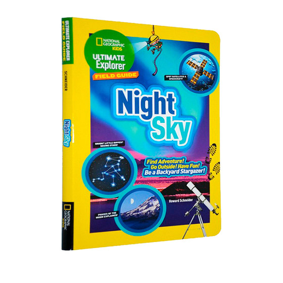 英文原版 National Geographic Kids Ultimate Explorer Field Guide Night Sky 国家地理杂志儿童百科 儿童启蒙学习