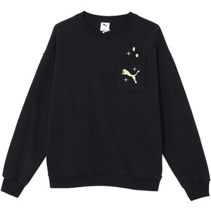 
Loose ribbed knitted round neck sweatshirt men's sports casual pullover 631417 Puma puma official outlet