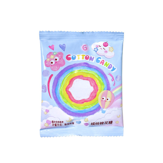
Weikouai Colorful Rainbow Marshmallow Small Cylindrical Gummy Baking Ingredients Cake Decoration Baby Souvenir Candy