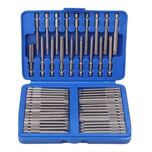 
Hand electric drill electric bit tool set cross-shaped hexagonal triangle plum blossom bit special-shaped bit set