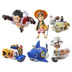 Továrna Na Bodové Brýle Japonská Opravdová Loď Pokladů Wcf One Piece Luffy 4rychlostní Figurka Meri