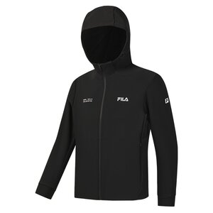 
FILA official men's knitted hooded jacket 26 spring new fitness sports running outdoor commuting style top
