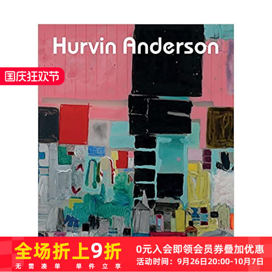 赫尔文·安德森 Hurvin Anderson 英文原版进口艺术绘画画册画集 善本图书