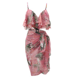 
Couple swimsuit 2025 new hot springs and beach vacation sexy beach high-value slimming high-end suit