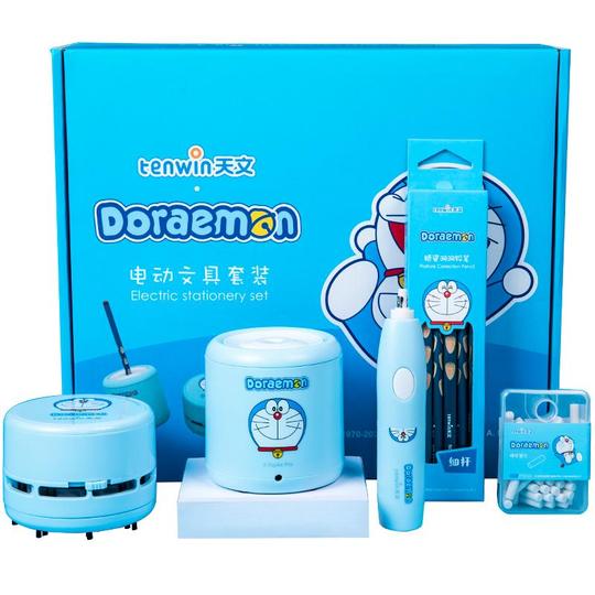 ドラえもん 電気文具セット - 子供向けギフトボックス