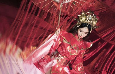 taobao agent Kings Glory Valentine's Day love Luna Sun Wukong, Dasheng married pro -Chinese wedding dress cos customization