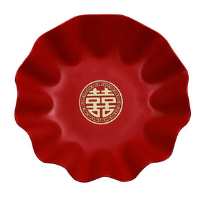 
Fruit Plate Wedding Special Fruit Plate 2026 New Red Wedding Candy Dried Fruit Plate Engagement Wedding Supplies Collection