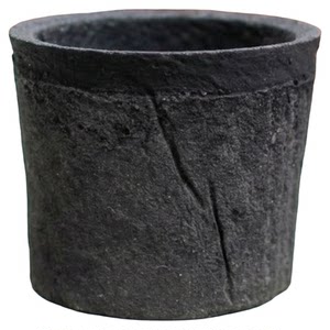 
MrsTAO black pottery retro pottery pots black gardening decoration supplies planting potted plants succulent pots pots