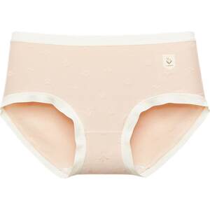 
Sanfu mid-waist women's underwear for women breathable and comfortable hips, antibacterial cotton crotch, markless student girls underwear for women