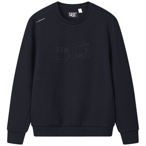 
FILA official men's pullover sweatshirt 2026 spring new fashion casual simple knitted long-sleeved top
