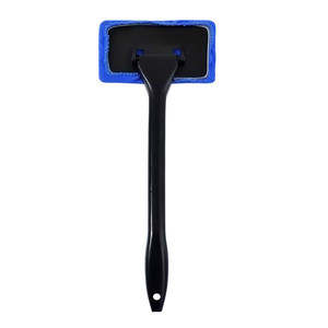Car front glass cleaning brush car glass car window fog brush wiper dust dust sweeping gray scraper artifact brush
