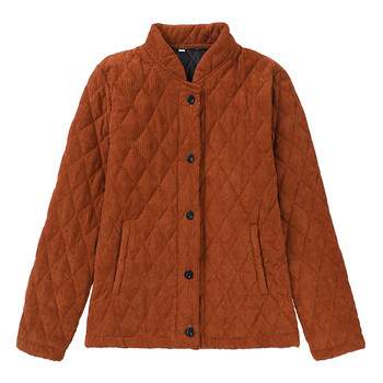 Women's short corduroy cotton coat early winter new Korean style loose